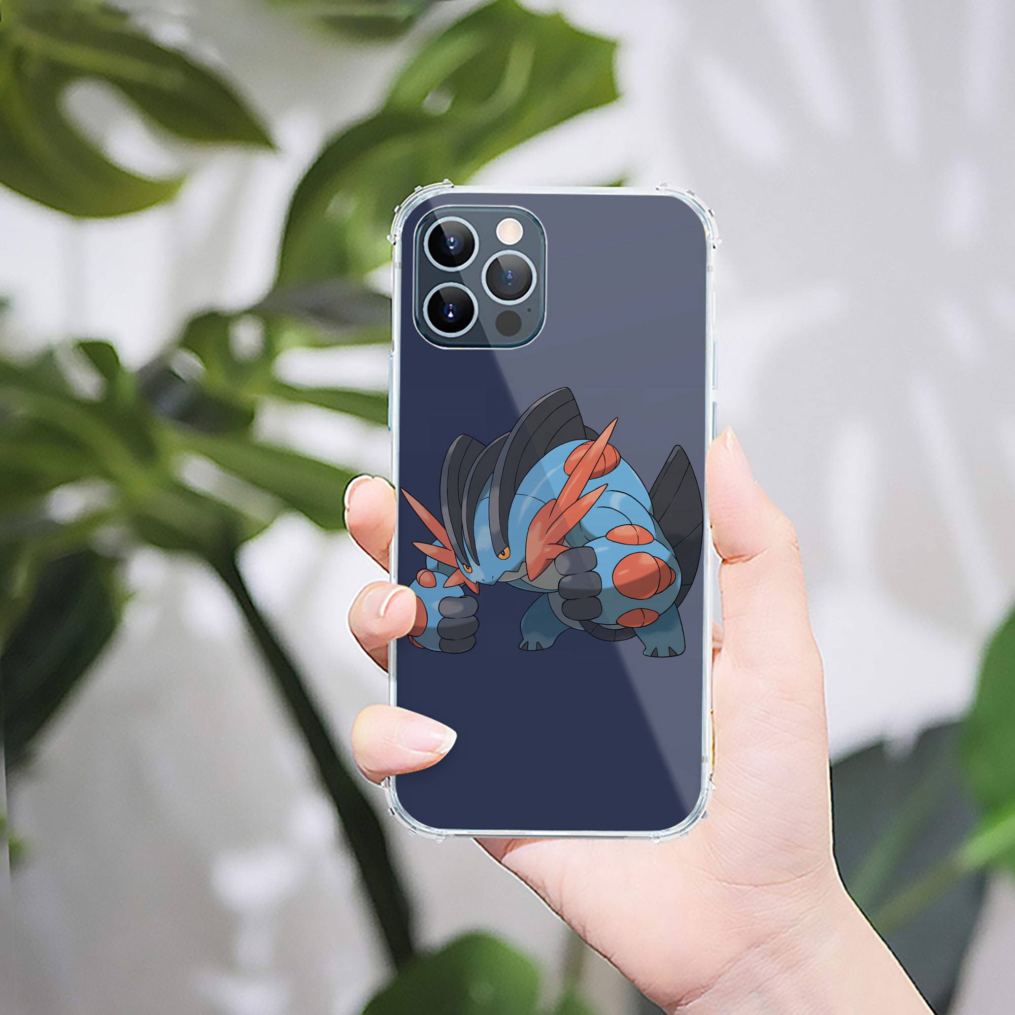 （画像用） ポケットモンスター Pokémon 【iPhone 12シリーズ対応】透明スマホケース（クリアソフトケース）